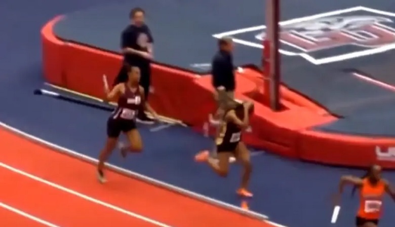 Running problem: athletes were beaten by rivals with relay sticks, suspected skull broken - Photo 2