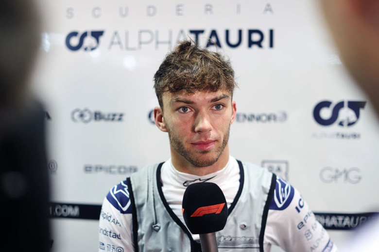 F1 Singapore Grand Prix 2022: Alpha Tauri fleet caught fire on the 2nd test day - Photo 1
