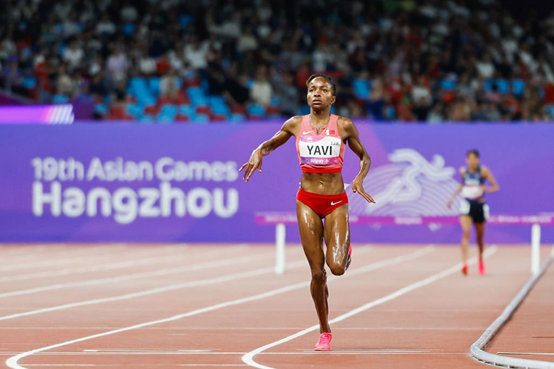 Bahrain female relay to win the ASIAD 19 with the Nigerian -original athletes - Photo 7