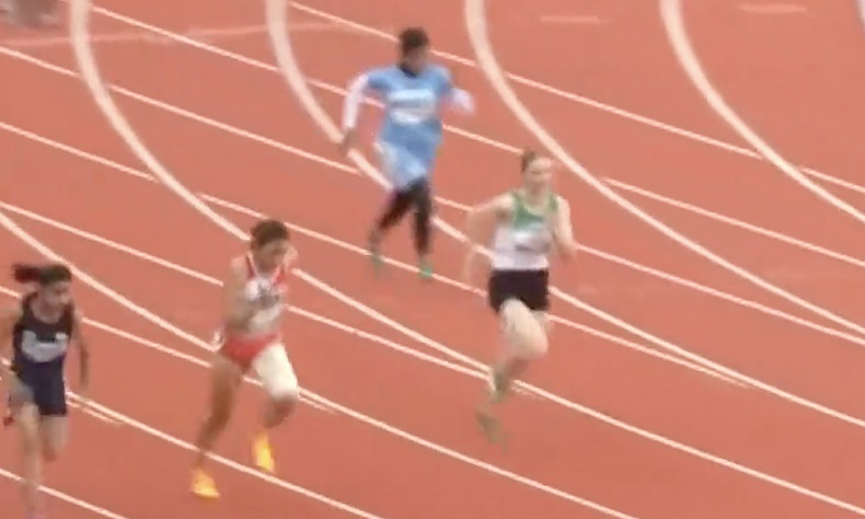 The athletes run 100m slowly at the latest history to say when being mocked? - Photo 2