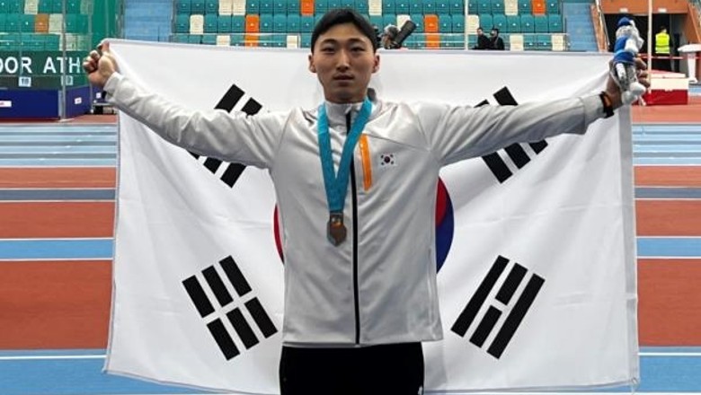 Athletics tournament in Asia 2023: Korea set a record, Vietnam won 1 gold medal, 1 gold medal - Photo 1