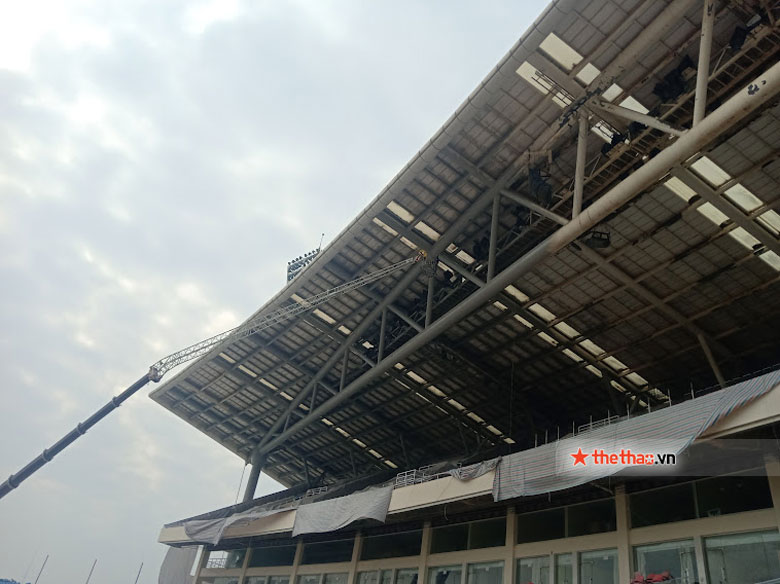 My Dinh Stadium is sprawling before the opening of the Athletics Athletes 2021 - Photo 3