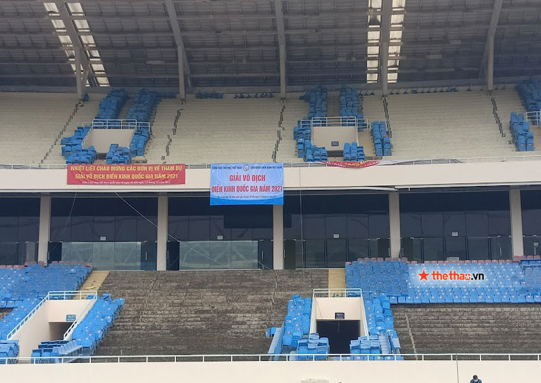 My Dinh yard is sprawling before the opening of the Athletics Athletes 2021 - Photo 5