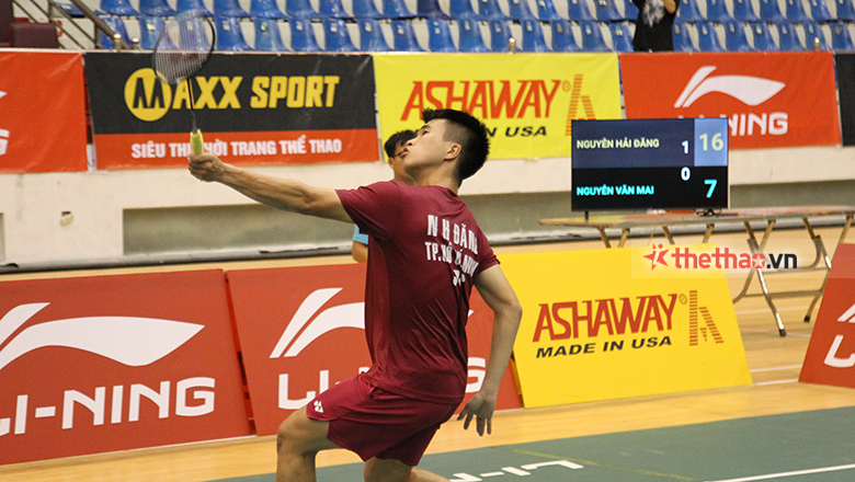 Link to see the US badminton expansion 2025: Hai Dang, Duc Phat round 2 - Photo 1