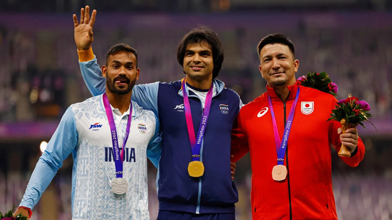 Controversial at ASIAD 19: Indian delegation won gold but still accused China of cheating - Photo 1