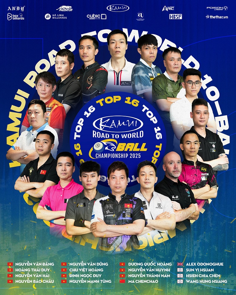 Determine the top 16 of the 2 -Kamui Road to World 10 -Ball Championship 2025 - Photo 1 - Photo 1