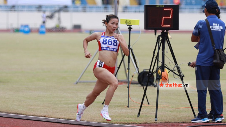 Nguyen Thi Oanh brought back the first athletes for Vietnam at SEA Games 31 - Photo 2