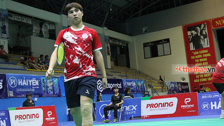 Lam Dong Trai Pain plays at the National Badminton Tournament - Photo 1