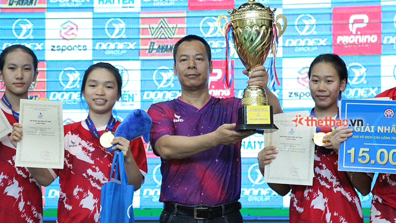 Lam Dong stood first and most of the national badminton tournament 2025 - Photo 1