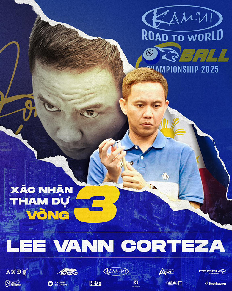 Lee Vann Corteza participated in the 3rd round of Kamui Road to World 10 -Ball Championship 2025 - Photo 1