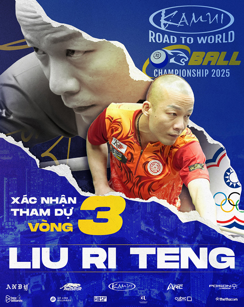 Liu ri teng re -exported in the 3rd qualifiers Kamui Road to World 10 -Ball Championship 2025 - Photo 1