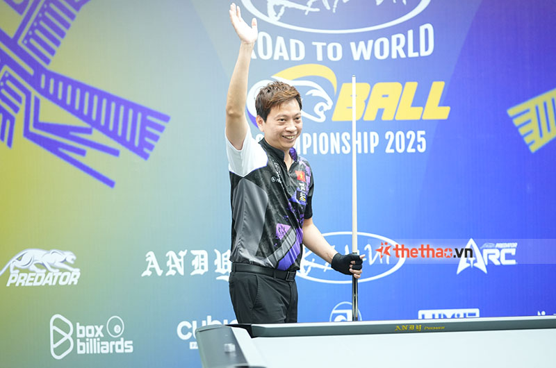 The champion of Duong Quoc Hoang participated in the 3rd round of Kamui Road to World 10 -Ball Championship 2025 - Photo 1