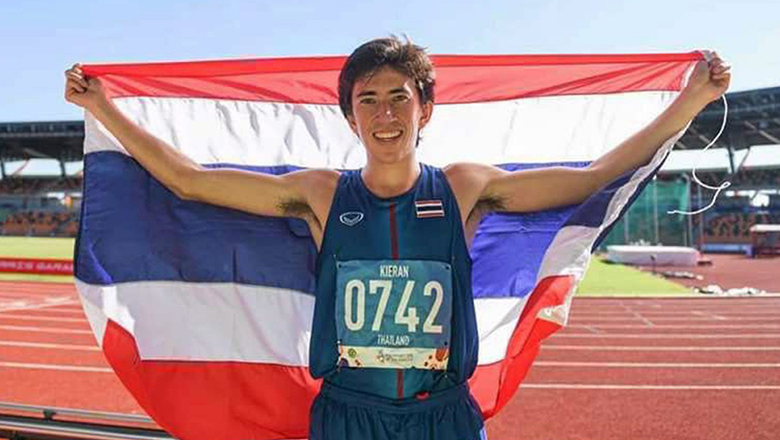 The opponent of Nguyen Van Lai broke the Asian record running 5000m before the SEA Games 31 - Photo 2