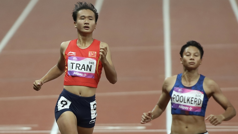 Tran Thi Nhi Yen to finish on Saturday, Singapore won gold medal 200m female ASIAD 19 - Photo 1