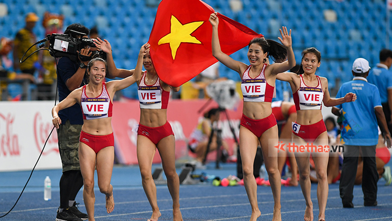 Nguyen Thi Huyen won the 13th gold medal, monopolized the SEA Games Athletics Record - Photo 1