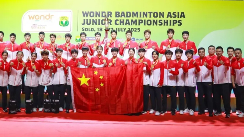 China won the content of the Asian Badminton Team 2025 - Photo 1