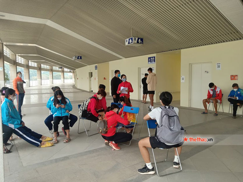 My Dinh Stadium is sprawling before the opening of the Athletics Athletes 2021 - Photo 7