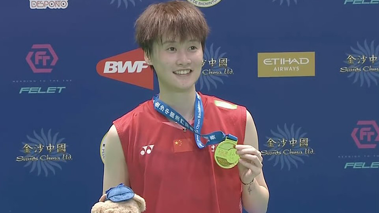 Chen Yu Fei Champion Macau expanded 2025 - Photo 1