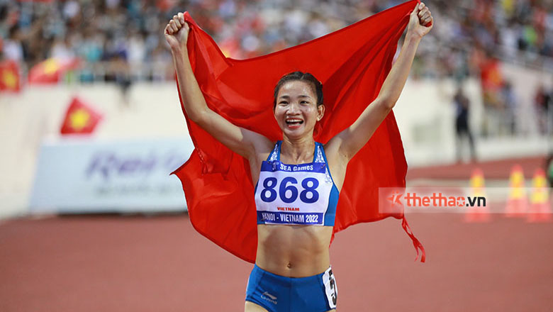 Nguyen Thi Oanh led the list of 12 athletes to attend ASIAD 19, set a goal of HCV - Photo 1